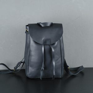 Handmade Leather Backpack, Personalized Leather Bag, Vintage Rucksack, Travel Backpack, Custom Engraved Gift for Him or Her