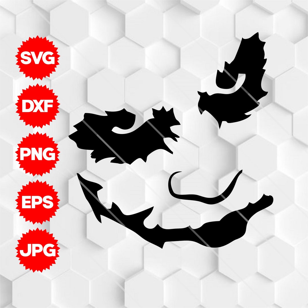 Joker . Cut Files for Cricut. Clip Art Silhouettes . Etsy
