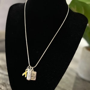Endometriosis Awareness Necklace