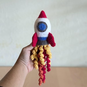 Brave Little Explorer Rocket Ship PDF Pattern