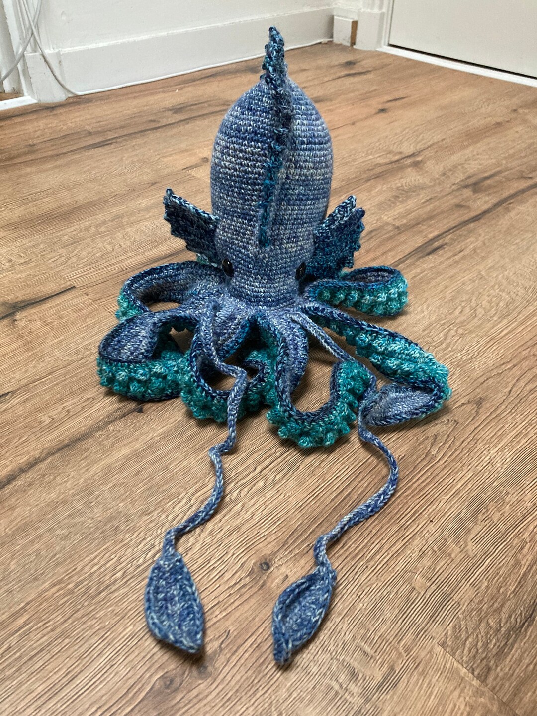 Kraken Plushie Amigurumi Stuffed Animal Customizable - Etsy