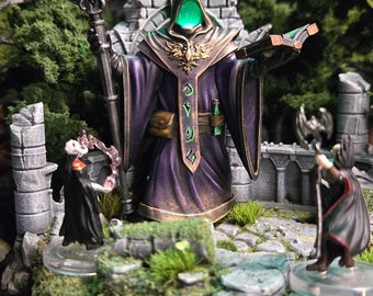 Guardian of the Void LED – Fantasy | 3D Printed Scatter | Tabletop RPG D&D | Daggerheart (UNPAINTED)