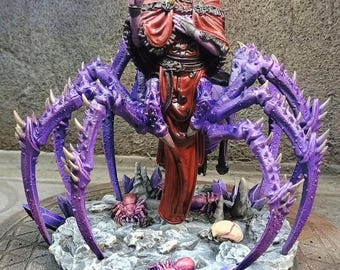 Drider Matron 75mm - Xarinath Resin Miniature for Tabletop RPGs