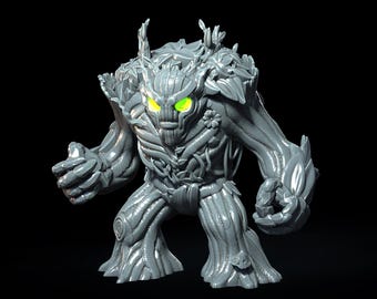 Forest Guardian LED – Fantasy | 3D Printed Scatter | Tabletop RPG D&D | Daggerheart (UNPAINTED)