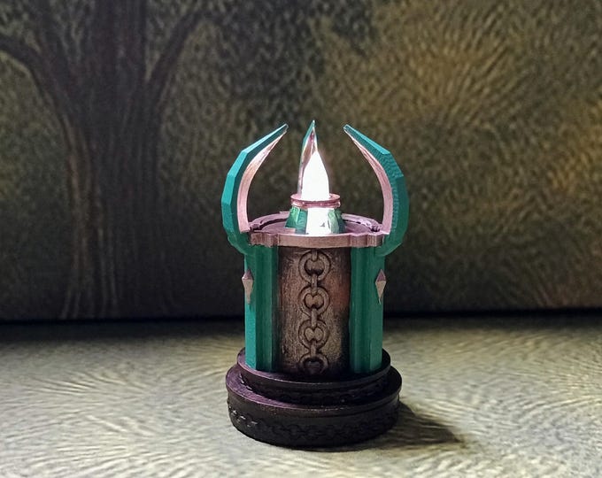 Magic Crystal LED Fantasy Terrain | 3D Printed Scatter | Tabletop RPG DnD Daggerheart (UNPAINTED)