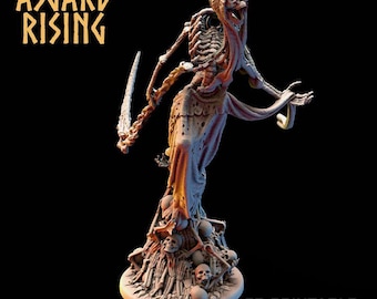 Zmora Harbinger of Death - Unpainted Resin Undead Boss Miniature for DnD