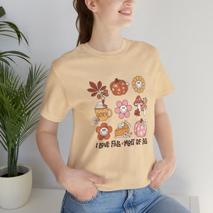 I Love Fall Short Sleeve Tee