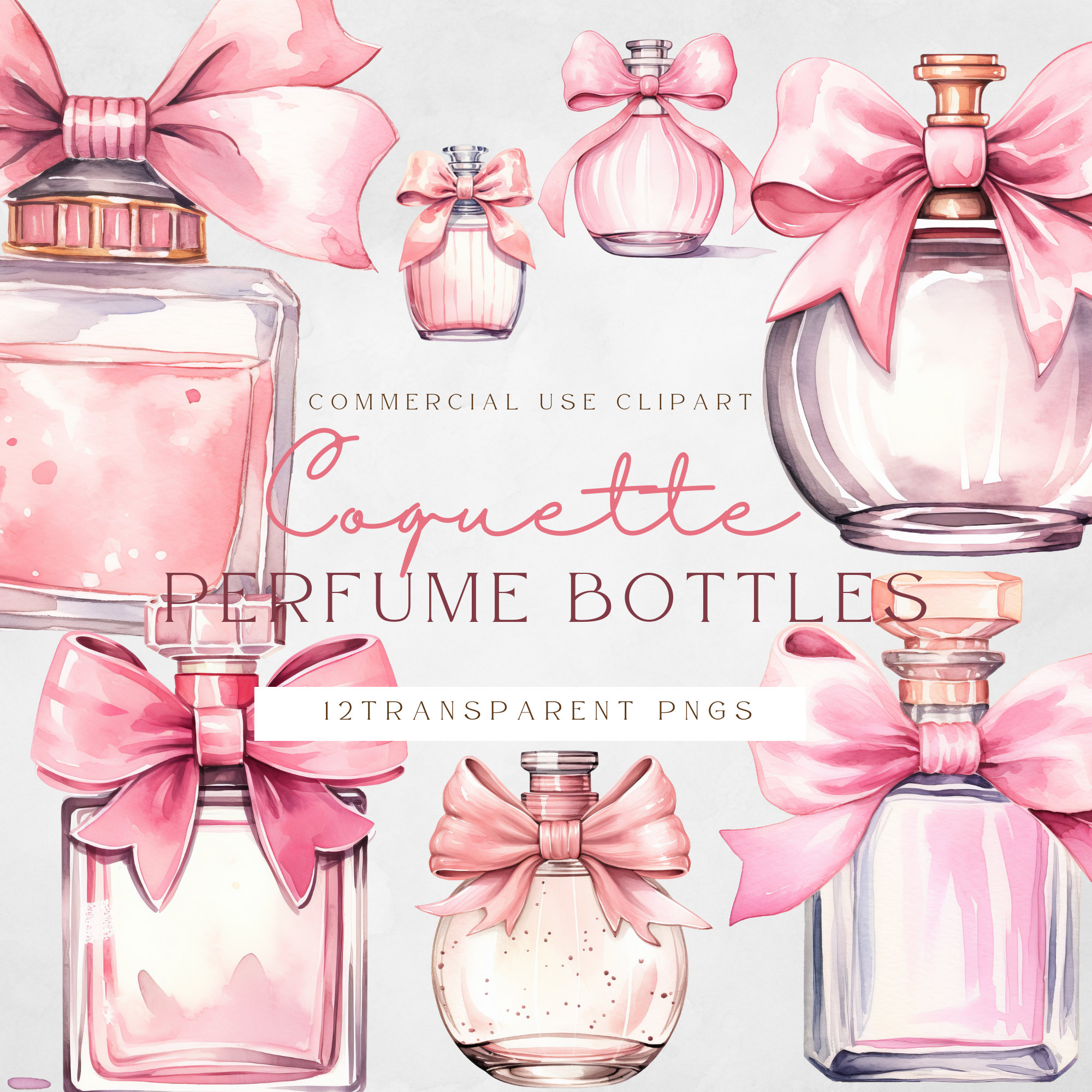 Flower Perfume Bottle