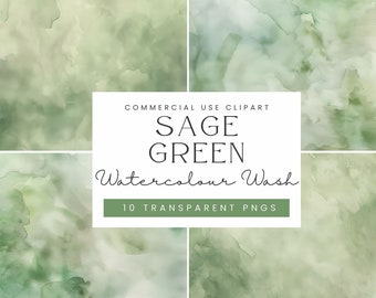 Sage Green Watercolor Wash Texture, Abstract Background, Splashes Neutral, Brush Strokes, Neutral Minimalist Textures, Water Colour Textures