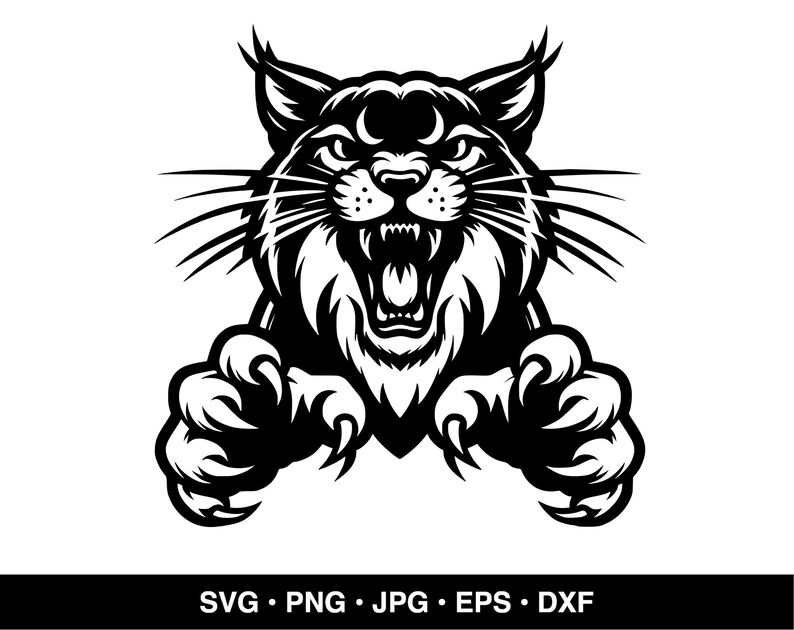 Wildcat SVG, Wildcats SVG, Bobcat SVG, Bobcats Clipart, Wildcats