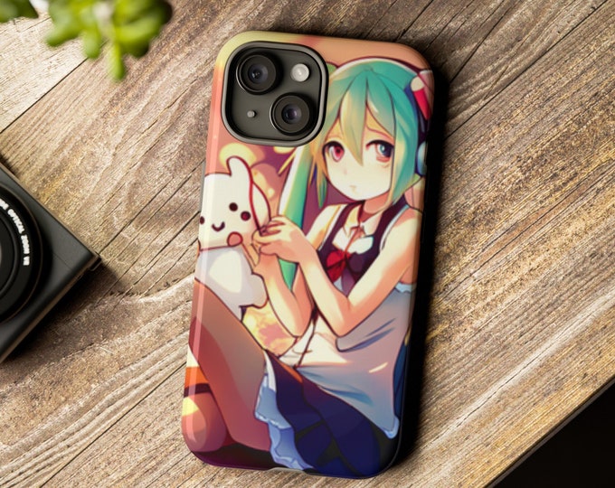Hatsune Miku Phone Cases, Vocaloid, Hatsune Miku Tough Phone Case, Anime Lover Gift, Gifts for her, Kawaii Phone Cases, Japanese Phone Case