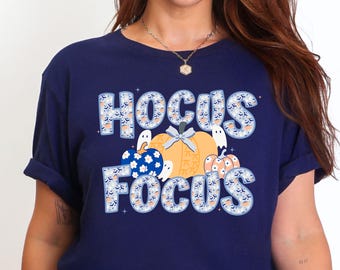 Math Teacher Halloween Shirt Spooky Coquette Pumpkin Ghosts Teacher Hocus Focus Teacher Appreciation Gift Autumn Long Sleeve Pumpkin Pi Tee