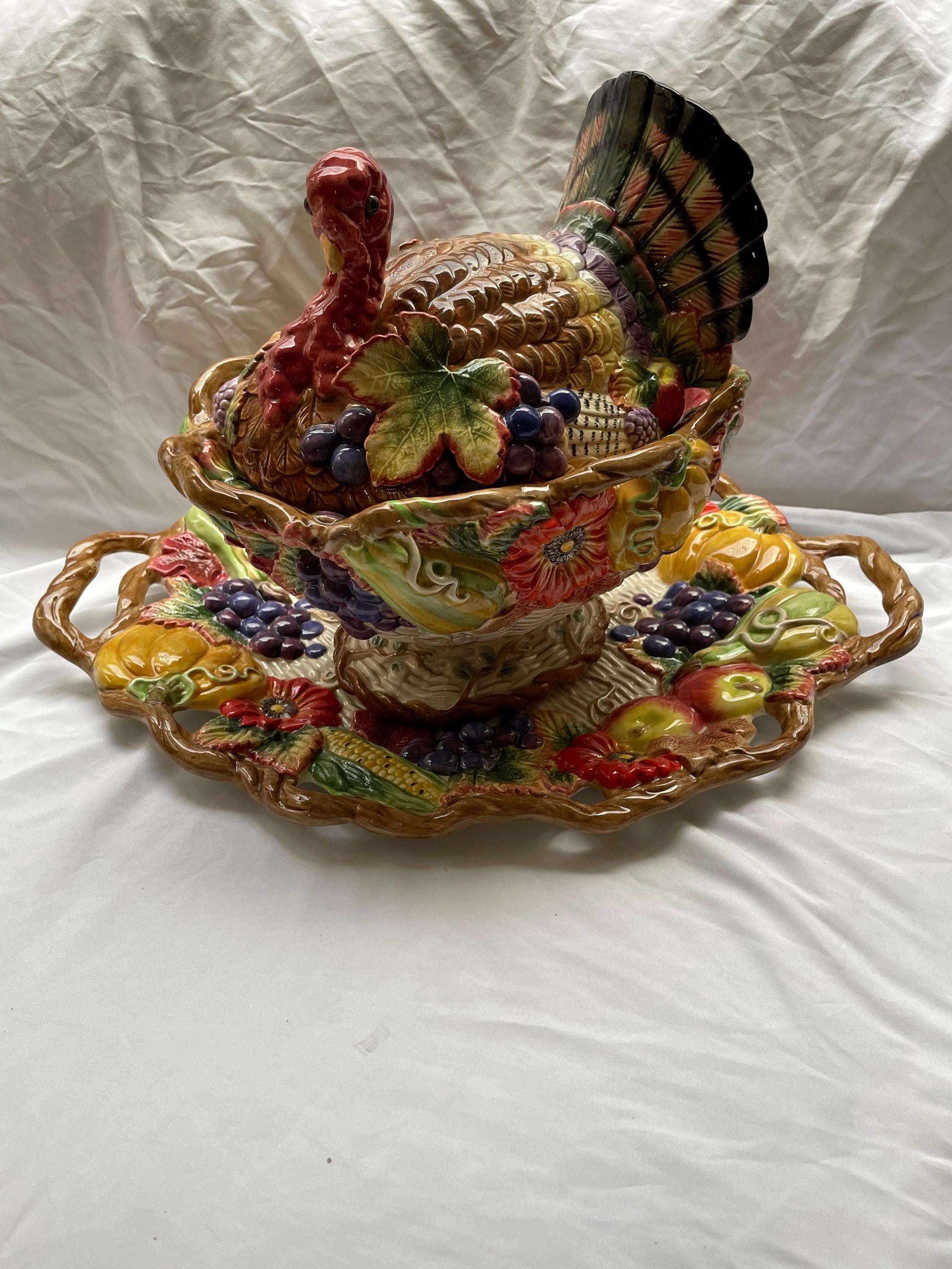 Fitz Floyd Tureen - Etsy