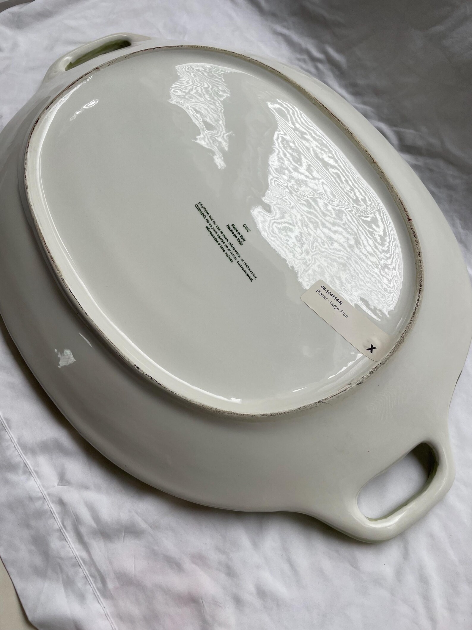 CWC Italian Jumbo Kiwi, Pomegranate, and Watermelon Oversized Platter ...