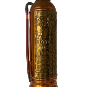 Brass fire extinguisher - Etsy 日本