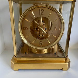 LE Coultre Atmos Mantel Clock, Swiss, Switzerland #30912 - AS IS