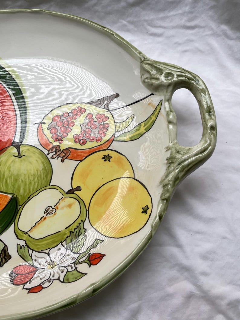 CWC Italian Jumbo Kiwi, Pomegranate, and Watermelon Oversized Platter ...