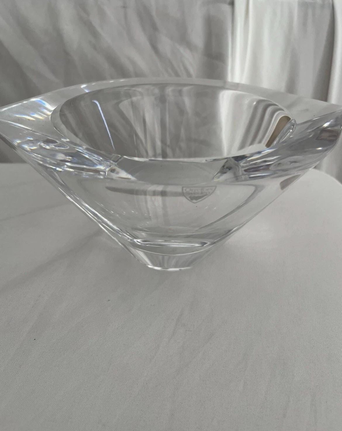 オレフォス スウェーデン クリスタルボウル – サイン入り