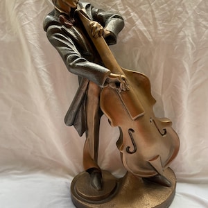 Vintage Austin Productions Sculpture - Bassman by Alexander Danel - 17”