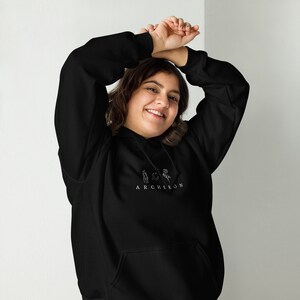 ARCHERON Apparel | ACOTAR Apparel | ACOTAR Merch | Archeron Embroidered Sweatshirt | Acotar Embroidered Sweatshirt