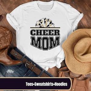 Cheer Mom tshirt, cheer mom hoodie, mother&#39;s day gift Sweatshirt,Cheer Mom Sweater,Cheer Mom Gift, Mom Life Hoodie, birthday gift for mom