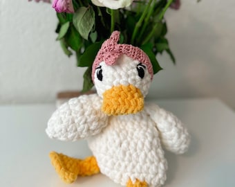 Ducky snuggler / lovey / knuffel