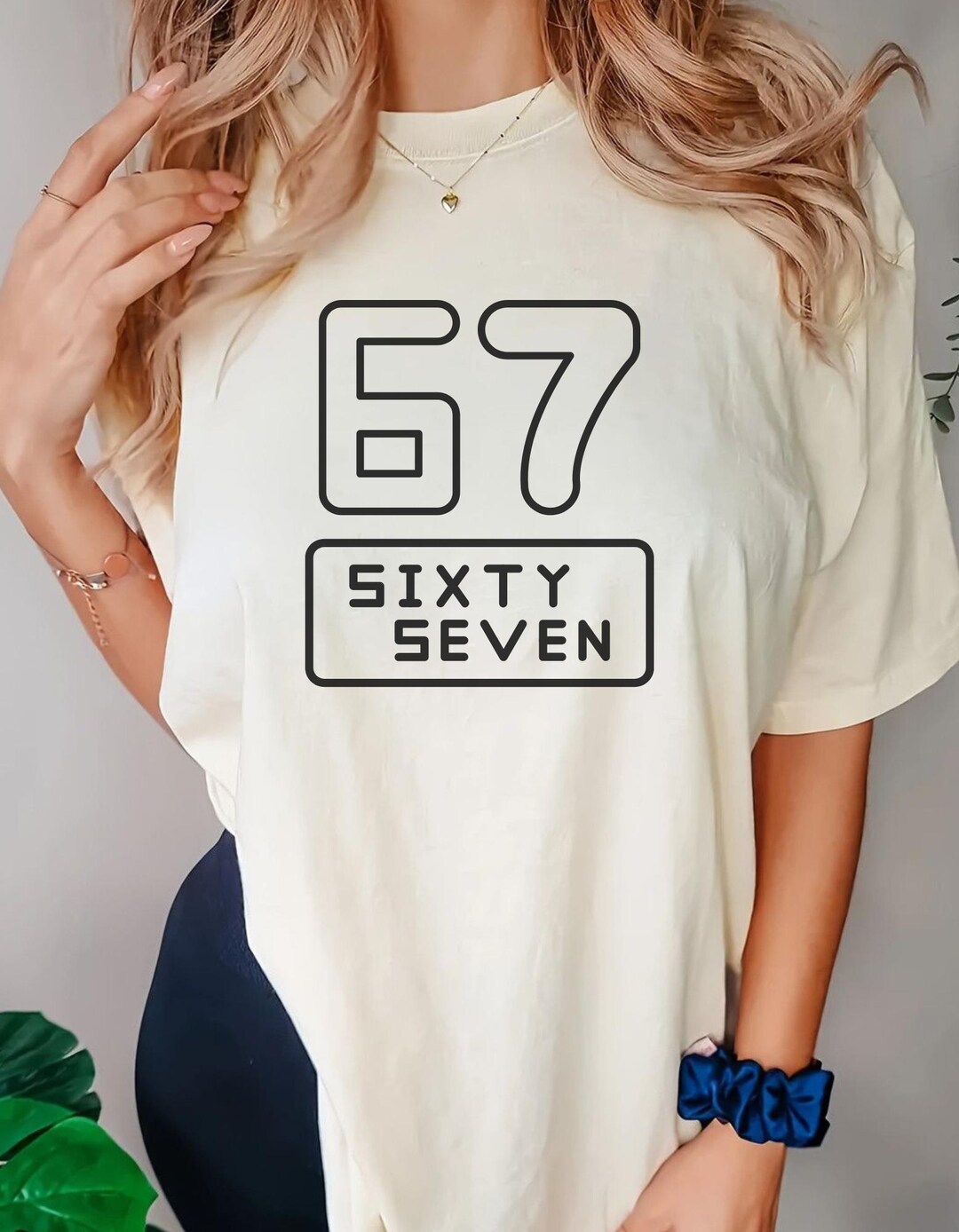 67 Neighton 67 Sixty Seven | Minimalist Vintage Number | Retro Sports Design ...