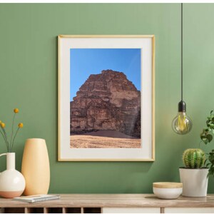 Mountain landscape print