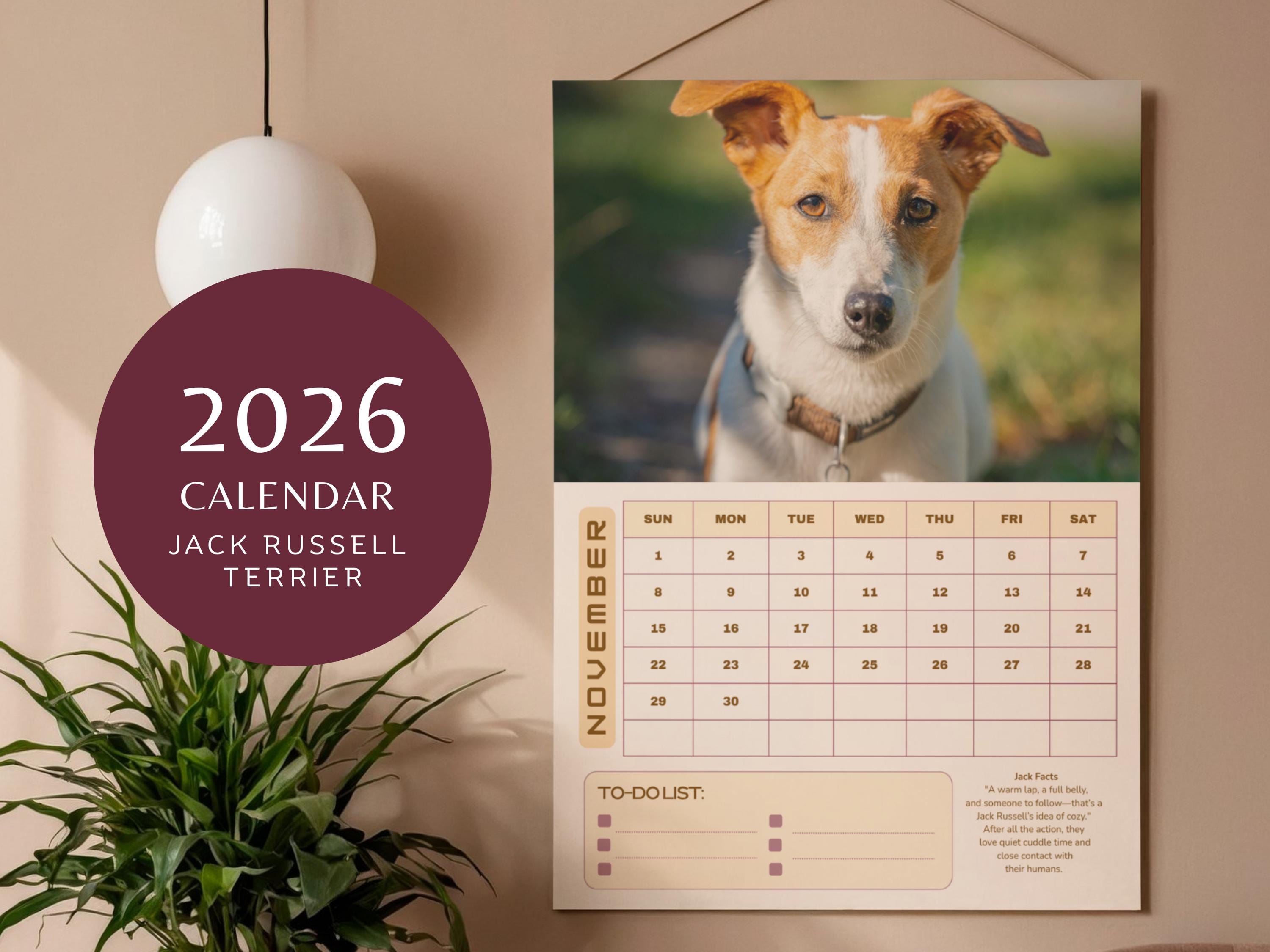 calendario-cani-jack-russell-formato-a3-jack-russell-calendario-2026