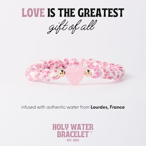 HOLY WATER Porcelain Heart Bracelet