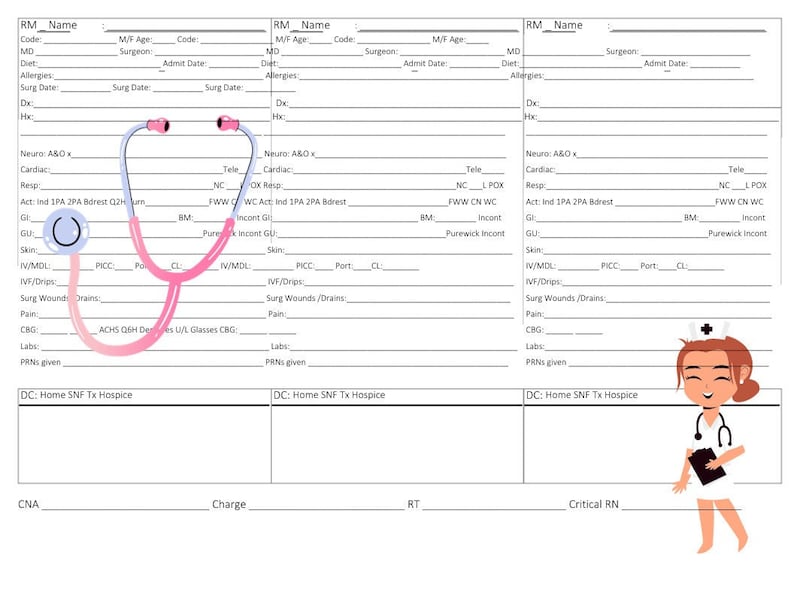 Nursing Brain Template Medsurg Etsy Nursing Brain Template Medsurg Etsy