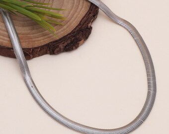 Catena a serpentina in argento Acquisto / vendita non costoso
