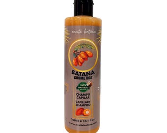 Batana Original Shampoo - Shampoo naturale da 300 ml, stimola la crescita dei capelli, ripara i capelli danneggiati, favorisce una crescita rapida - Batana e cocco