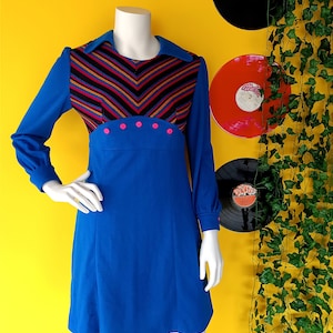 Déguisement robe Hippie chic année 70's pour femme à Paris