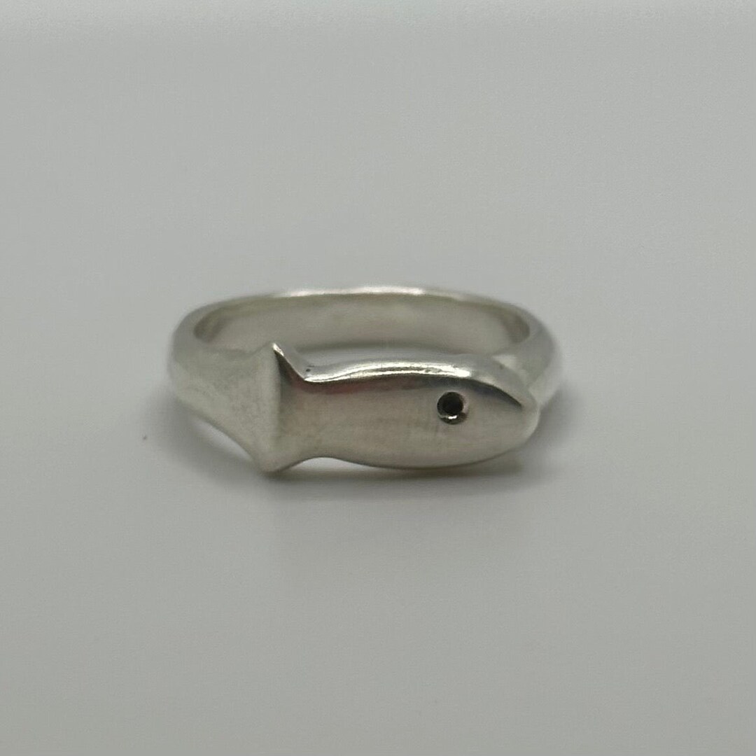 Fish Ring | Sterling 925 Silver Ring | Handmade Silver Ring - Etsy