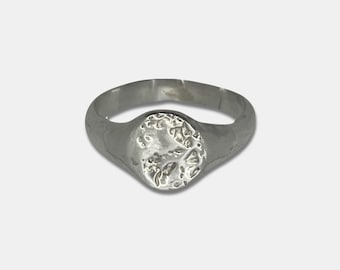 Poseidon Ring | Sterling 925 Silver Ring | Handmade Silver Ring
