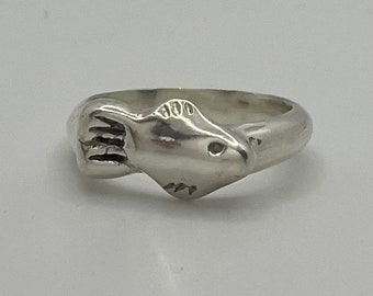 El Pez, Fish Ring | Sterling 925 Silver Ring | Handmade Silver Ring