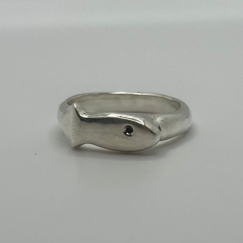 Fish Ring | Sterling 925 Silver Ring | Handmade Silver Ring - Etsy