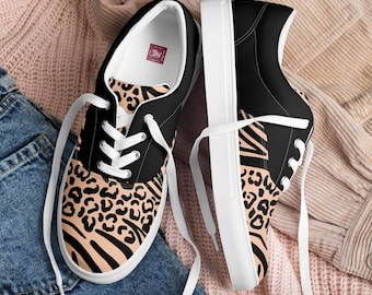Wild Fusion – Women’s Lace-Up Canvas Shoes