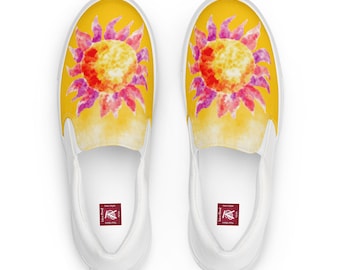 Zapatillas de lona sin cordones Sun Kissed para mujer