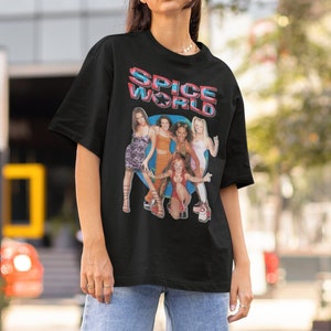 Limited Vintage Spice Girls Band Shirt, Vintage Graphic Tee, Retro Music Tee, 90s Pop Culture Tee, Gift For Her, Concert Apparel HR183