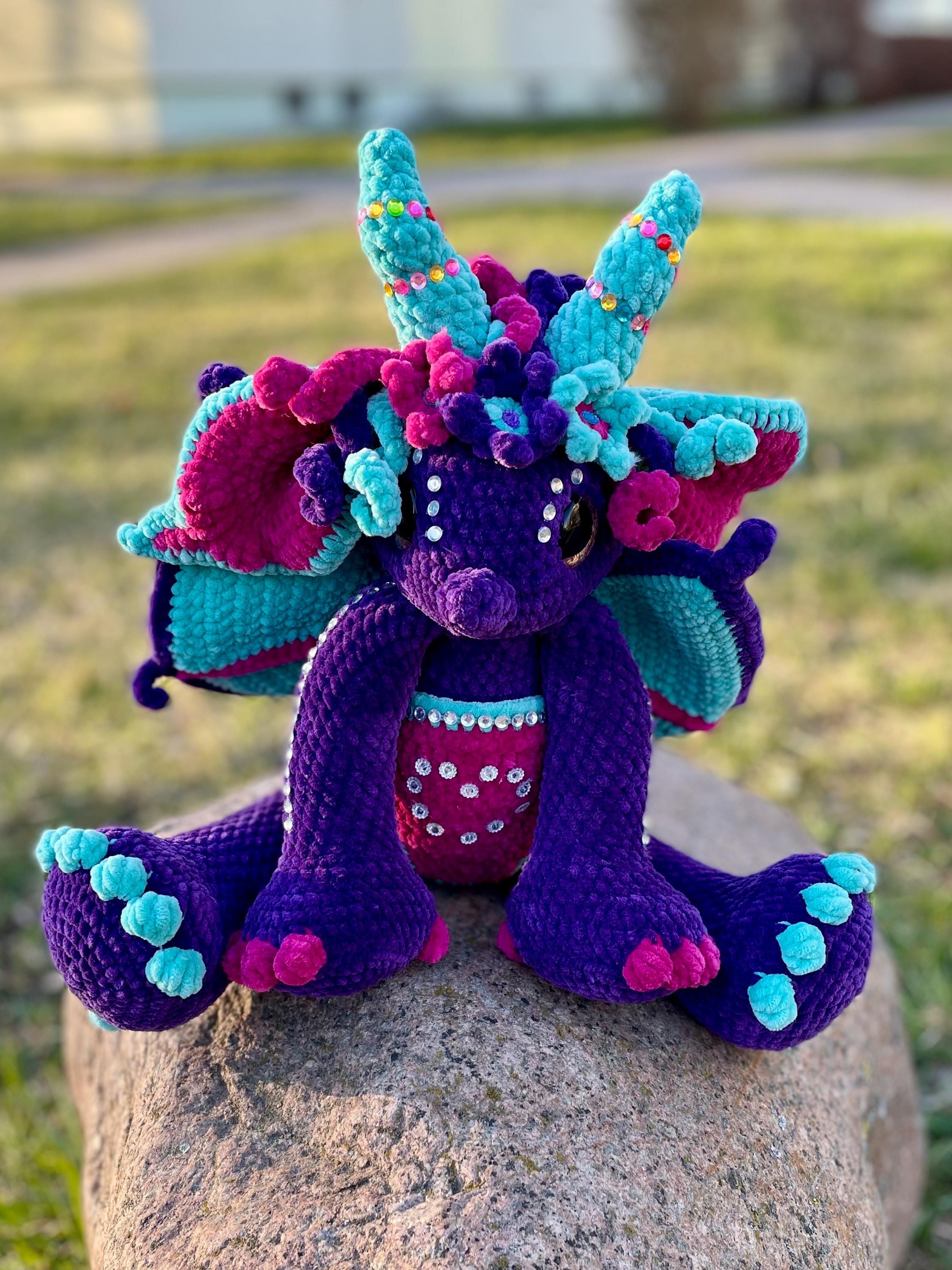 Luminara aka Lumi - The Dream Keeper Mystical Fairy Crochet Plush, Handmade Soft Toy, Stuffed Animal, Unique Gift, Fantasy-inspired
