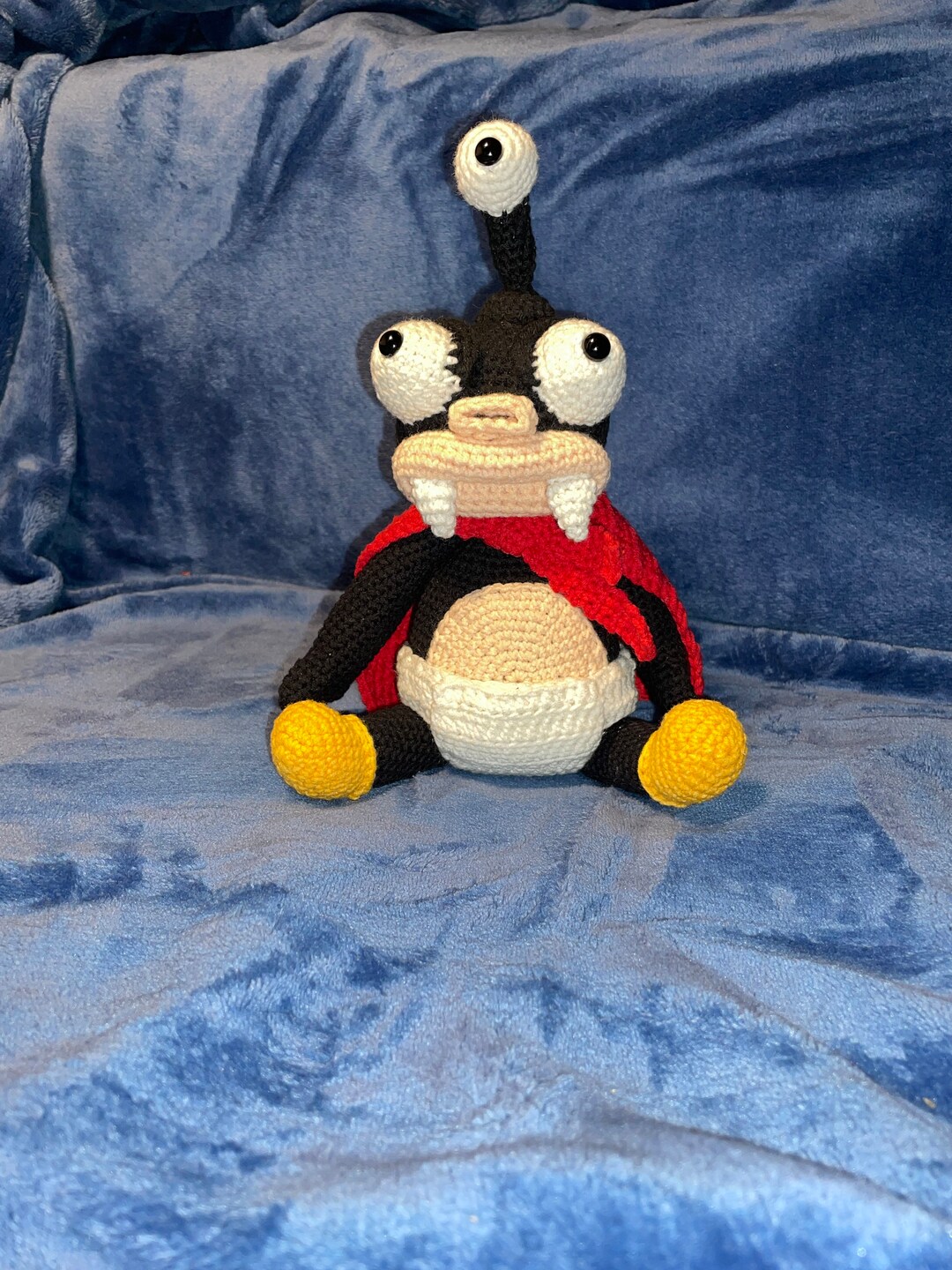 Lord Nibbler Crochet Plush Futurama Inspired Amigumi Handmade Etsy