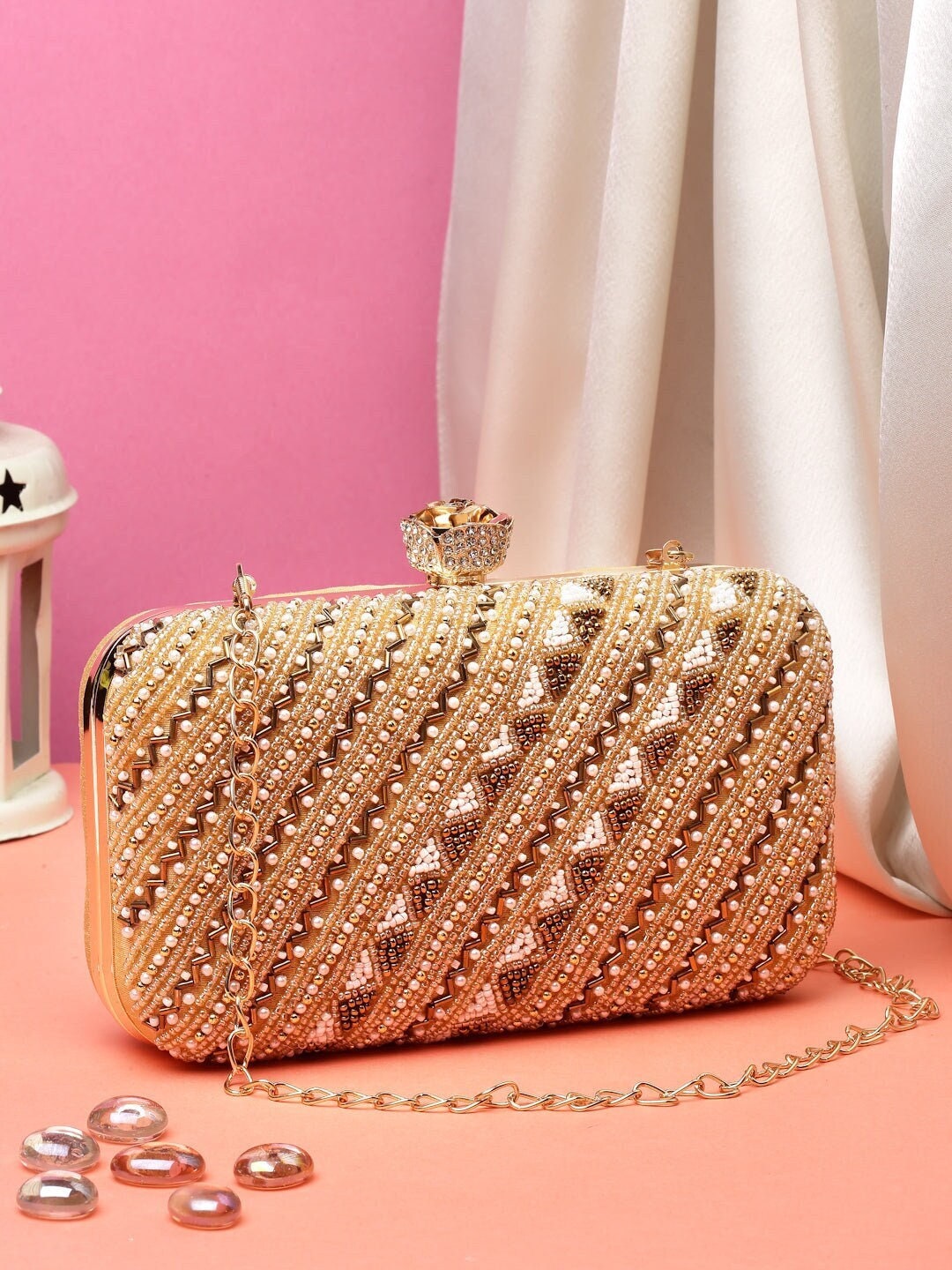 Embellished Faux Silk Beaded Clutch Party Purse Indian Etsy UK