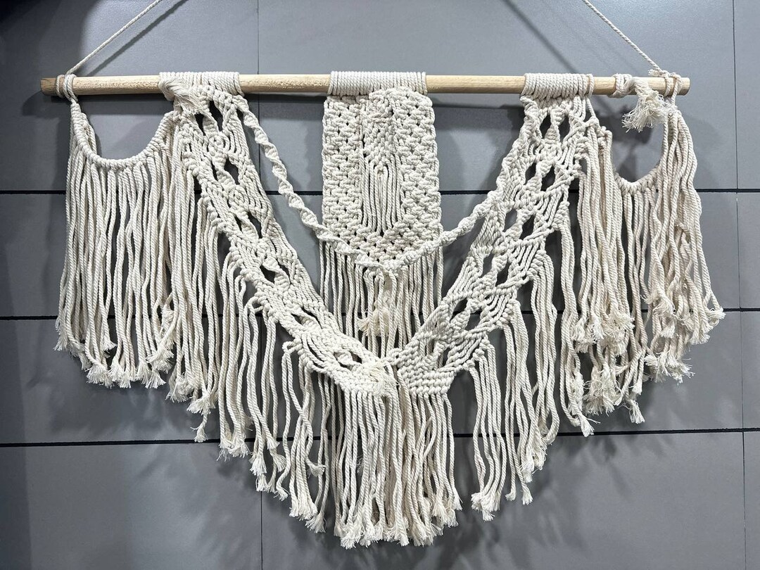 Macrame Headboard, Wall Art Decoration, Large Wall Hanging, Bohemian