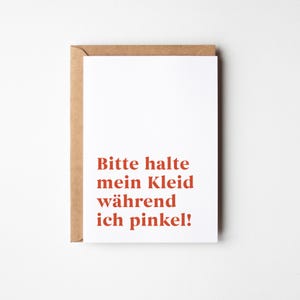 Witzige Karte für die Trauzeugin I Trauzeugin-Fragen I Lustige Brautjungfer-Karte I Überraschung zur Hochzeit und Hochzeitsvorbereitungen
