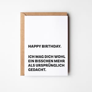 Lustige Geburtstagskarte für Paare | Witzige & Originelle Karte für Partner | Geschenk zum Geburtstag | Geschenk für Freundin oder Freund