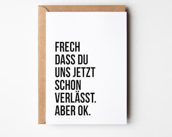 Lustige Ruhestandskarte Für Sie Und Ihn – Humorvolle Abschiedskarte Für Kollegen, 20,3 X 13,5 Cm