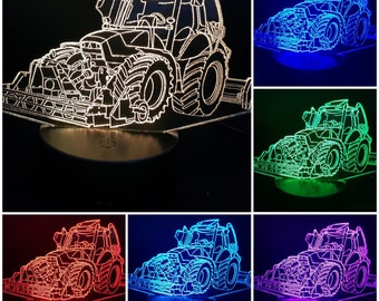 Deutz 620 - LED tafellamp tafellamp nachtlampje 7-voudige kleurverandering -