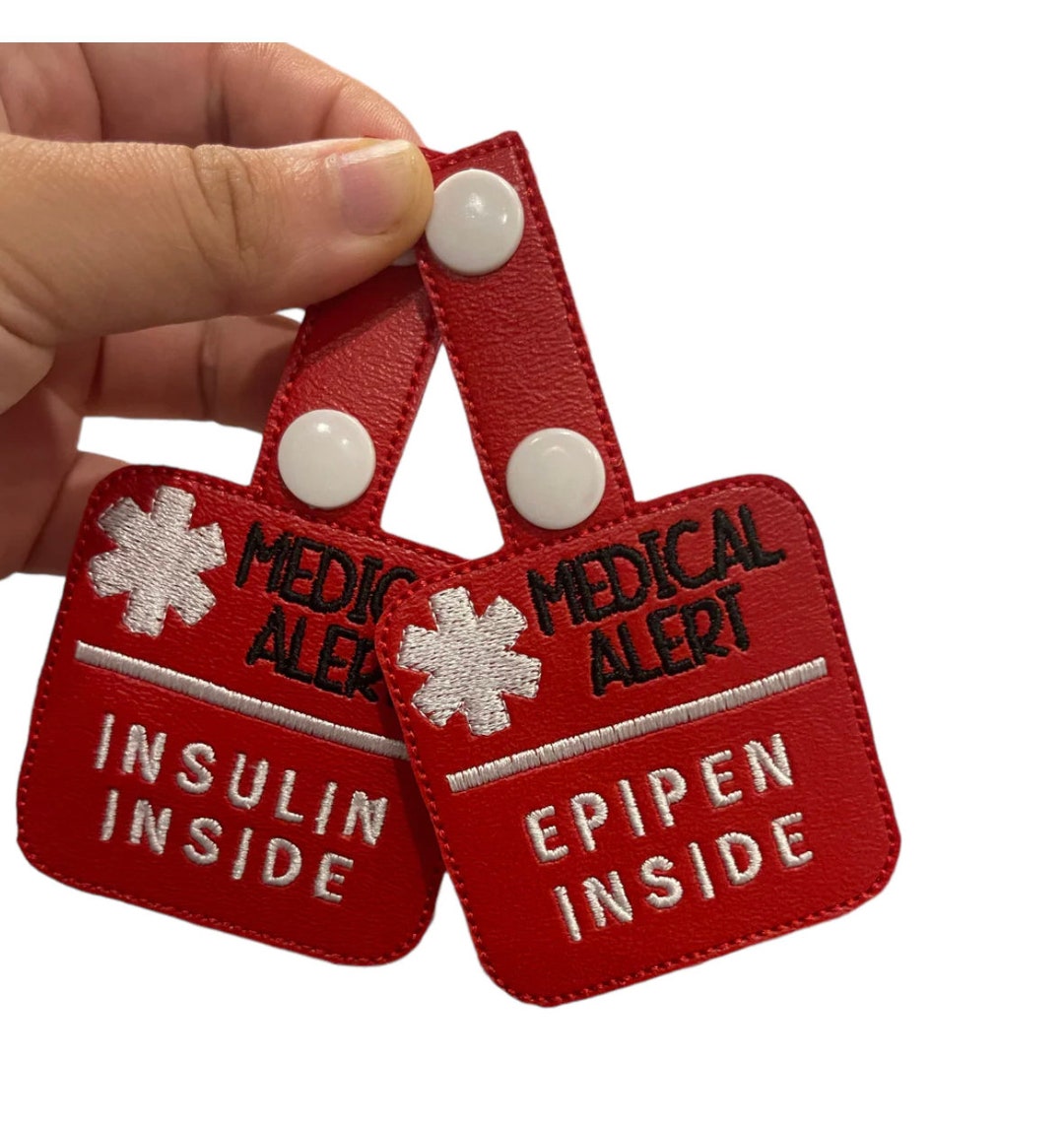 Epipen Inside Insulin Inside Medical Tags Medical Tag Etsy Australia